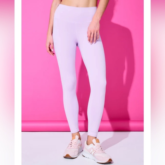 Terez Pants - Terez TLC Leggings in Lilac